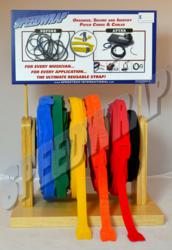 Speedwrap, hook and loop, velcro ties, velcro ties at retail, hook and loop music